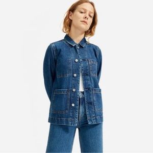 Everlane denim chore jacket size small